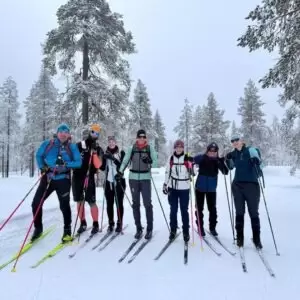 Langlaufen Finnisch Lappland